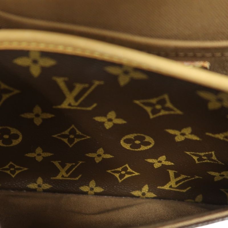 LOUIS VUITTON (LV) Monogram Sologne Brown Crossbody Bag
