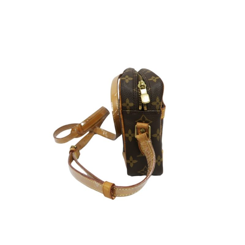LOUIS VUITTON (LV) Monogram Trotteur 24 Crossbody Shoulder Bag, with Dust Bag