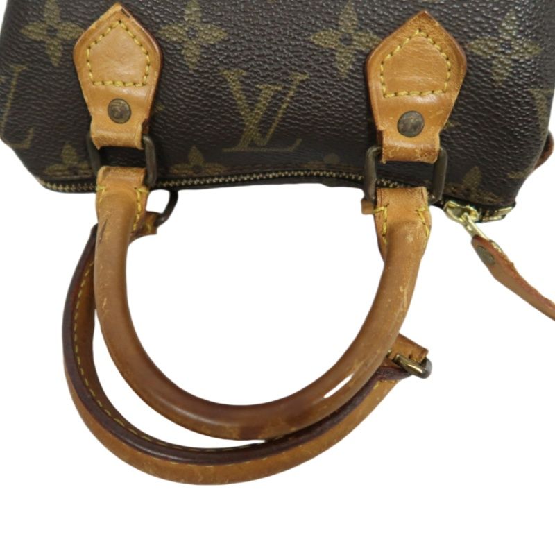 Louis Vuitton Monogram PVC Nano Speedy Handbag