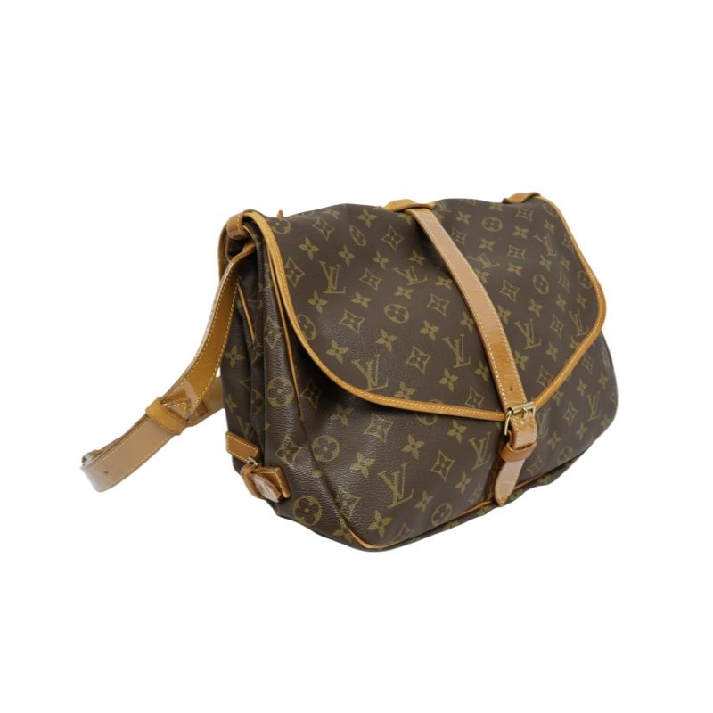 LOUIS VUITTON (LV) Monogram Soufflot 35 Brown Crossbody Bag
