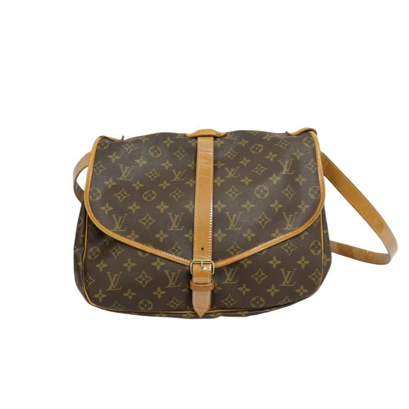 LOUIS VUITTON (LV) Monogram Soufflot 35 Brown Crossbody Bag