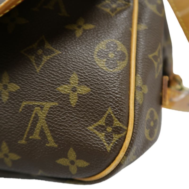 LOUIS VUITTON (LV) Monogram Soufflot 35 Brown Crossbody Bag