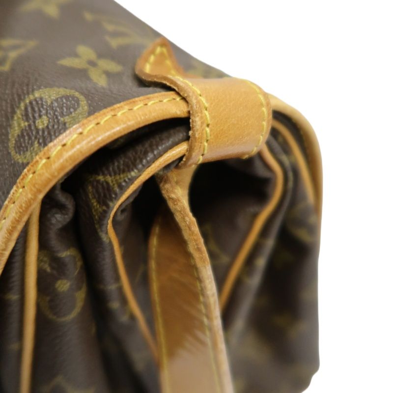 LOUIS VUITTON (LV) Monogram Soufflot 35 Brown Crossbody Bag