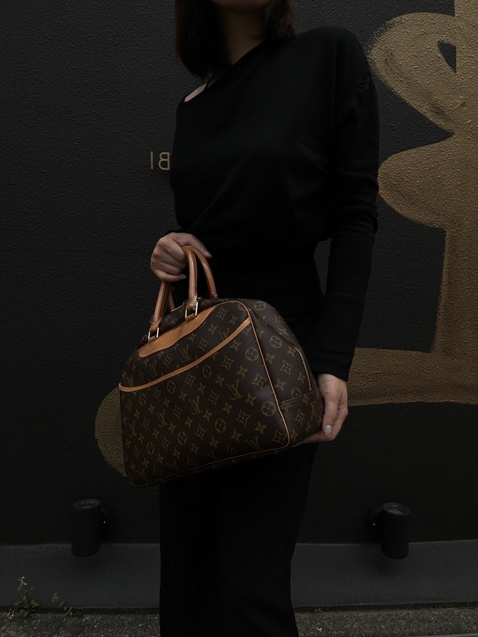 Louis Vuitton Dooney (Bowling Vanity) Handbag, Monogram PVC