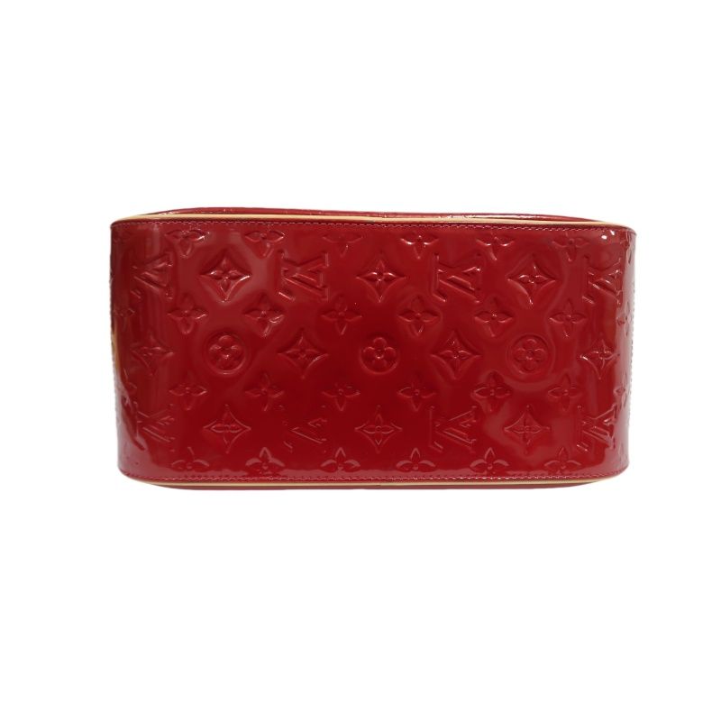 LOUIS VUITTON (LV) Summit Drive Vernis Handbag (Pumpkin Jenny), Red, Includes Dust Bag