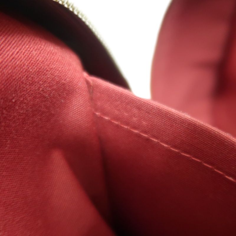 LOUIS VUITTON (LV) Summit Drive Vernis Handbag (Pumpkin Jenny), Red, Includes Dust Bag