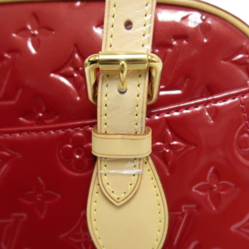 LOUIS VUITTON (LV) Summit Drive Vernis Handbag (Pumpkin Jenny), Red, Includes Dust Bag