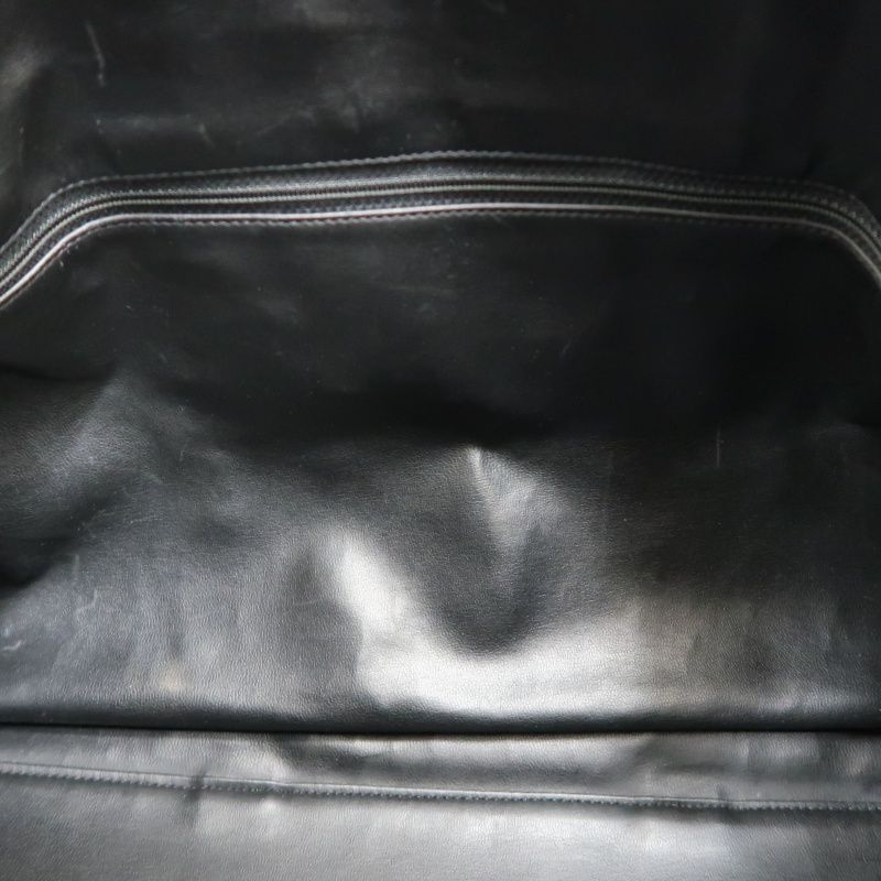 CHANEL Coco Mark 2-Way Boston Bag Black Caviar Leather with Gold Hardware