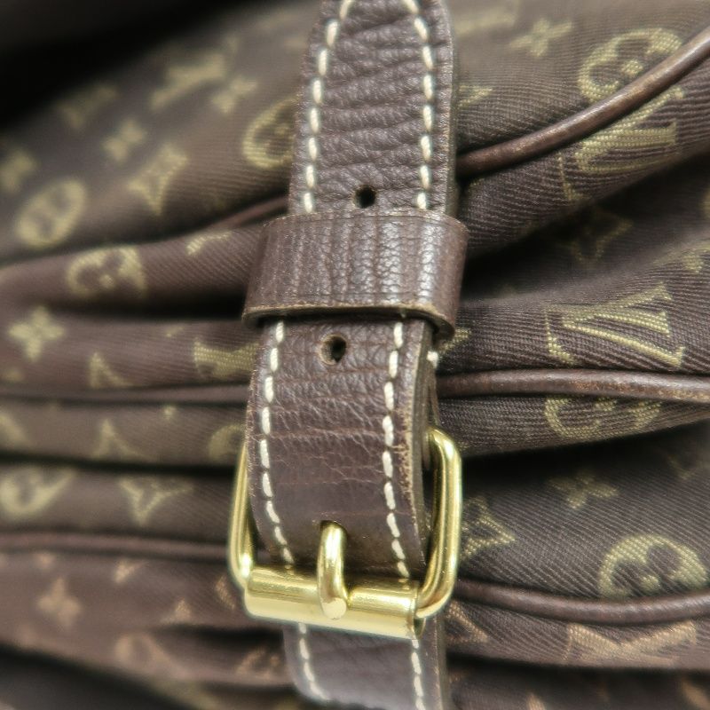 LOUIS VUITTON (LV) Monogram Denim Soufflot Brown Crossbody Bag with Dust Bag