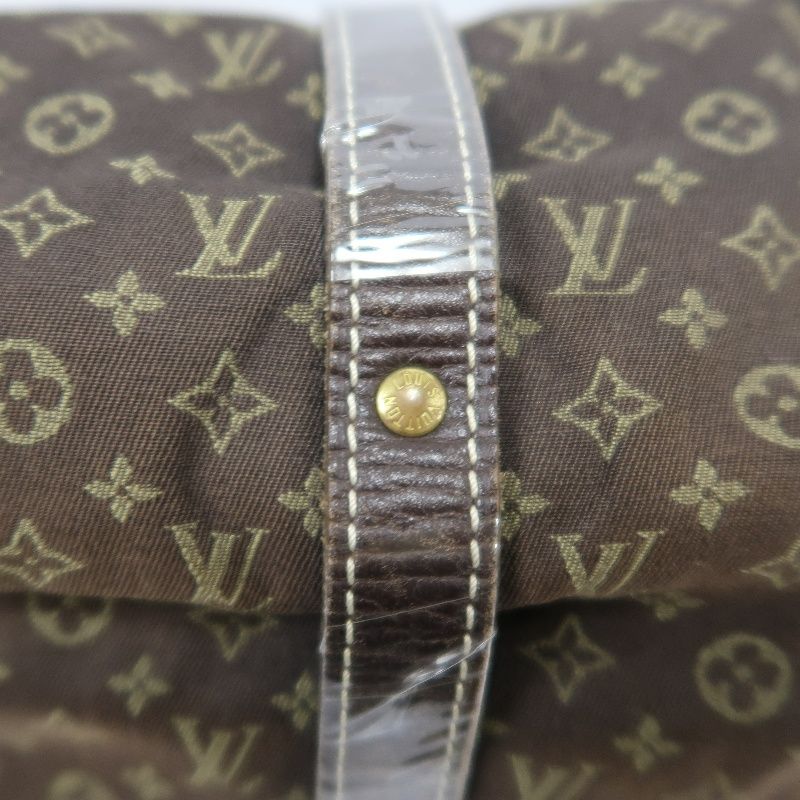 LOUIS VUITTON (LV) Monogram Denim Soufflot Brown Crossbody Bag with Dust Bag