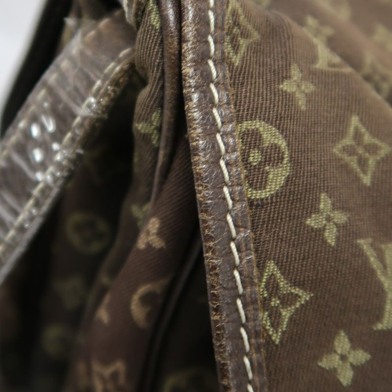 LOUIS VUITTON (LV) Monogram Denim Soufflot Brown Crossbody Bag with Dust Bag
