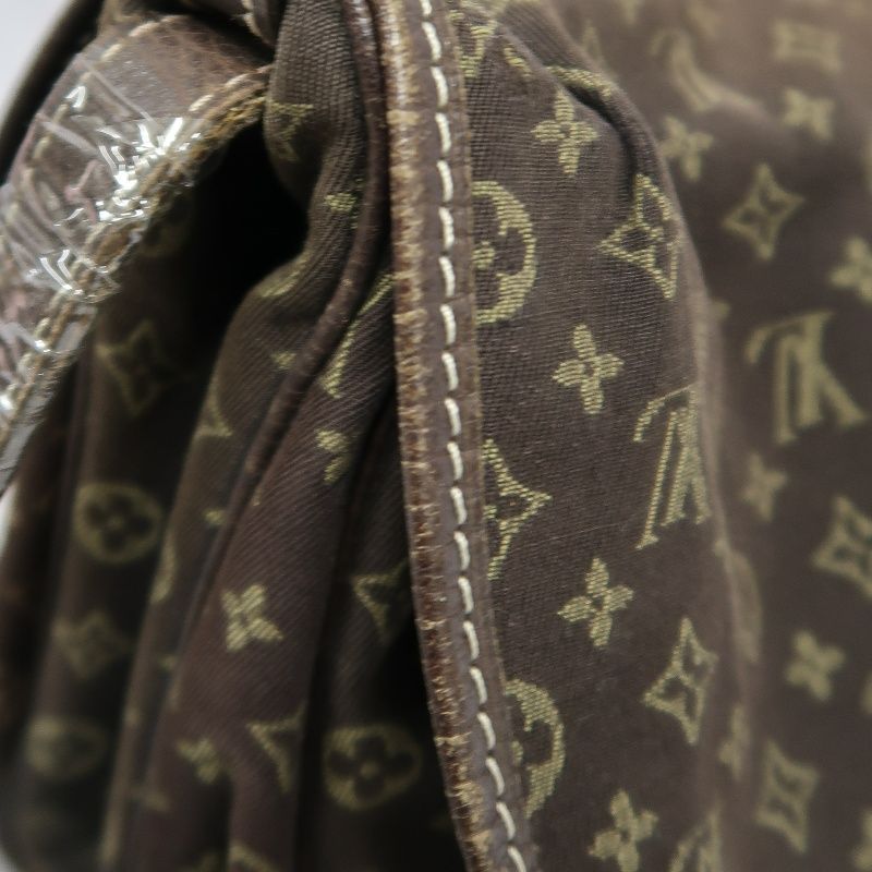 LOUIS VUITTON (LV) Monogram Denim Soufflot Brown Crossbody Bag with Dust Bag