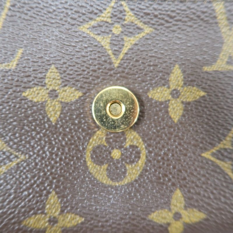 LOUIS VUITTON Florentine Shoulder Bag, Brown (Monogram PVC), 19cm Envelope Style, with Long Shoulder Strap