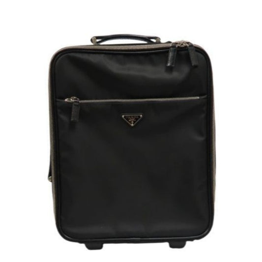 Prada Carry Bag VV031M, Black Nylon, with Dust Bag, Authenticity Card, Name Tag and 2 Dial Locks