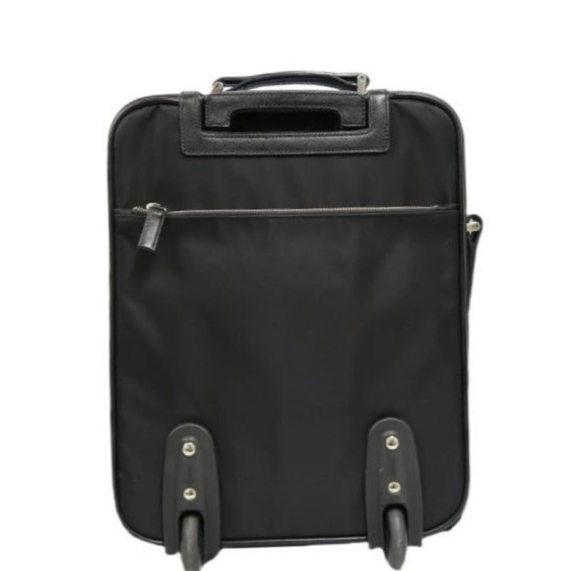 Prada Carry Bag VV031M, Black Nylon, with Dust Bag, Authenticity Card, Name Tag and 2 Dial Locks