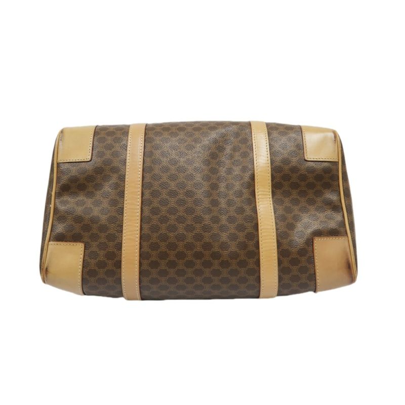 CELINE Monogram Boston Bag (35cm), Brown, Gold Hardware