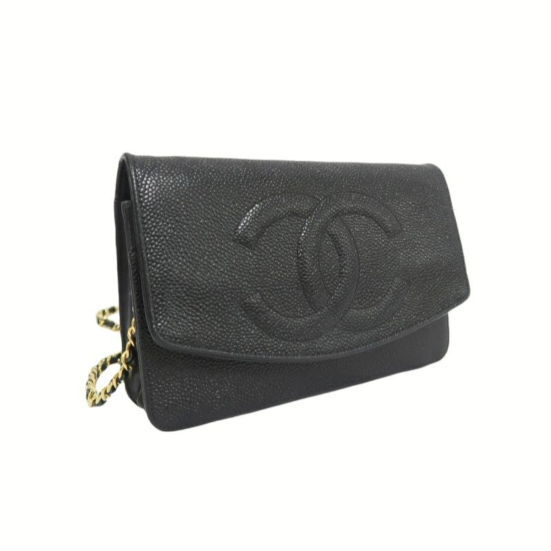 CHANEL Crossbody & Shoulder Bag, Caviar Leather, Black