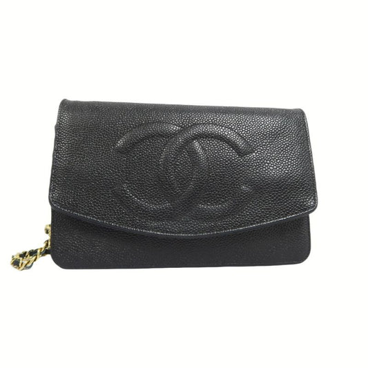 CHANEL Crossbody & Shoulder Bag, Caviar Leather, Black
