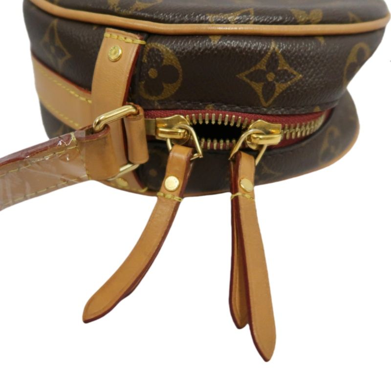 LOUIS VUITTON Boîte Chapeau Souple, Monogram Coated Canvas, Brown, Shoulder Bag, With Dust Bag