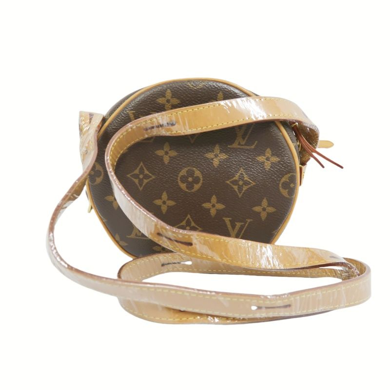 LOUIS VUITTON Boîte Chapeau Souple, Monogram Coated Canvas, Brown, Crossbody Bag, With Dust Bag