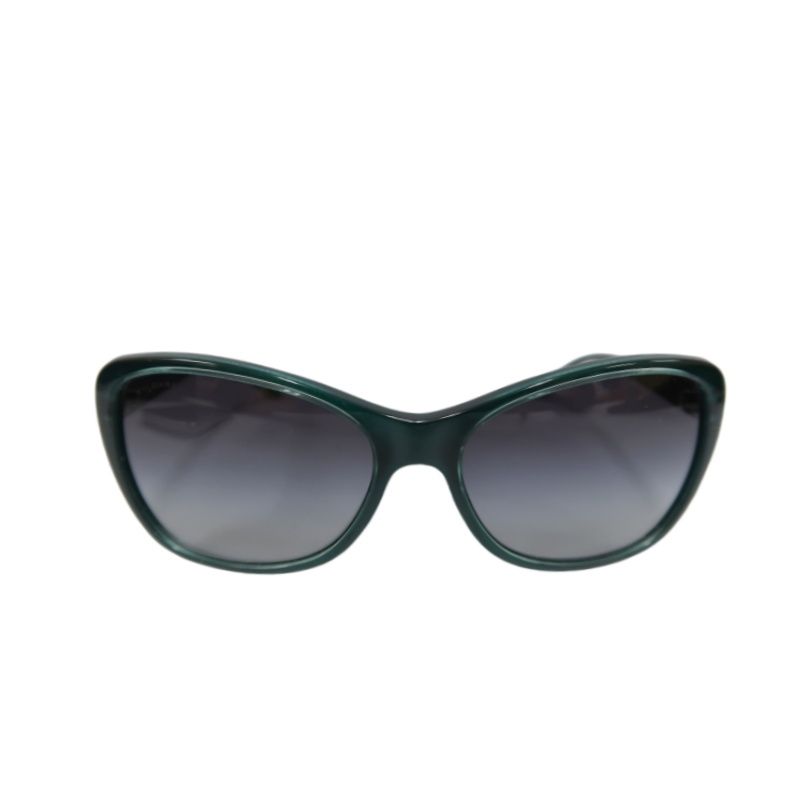 BVLGARI Sunglasses, Green, with Box and Case, BV Resin