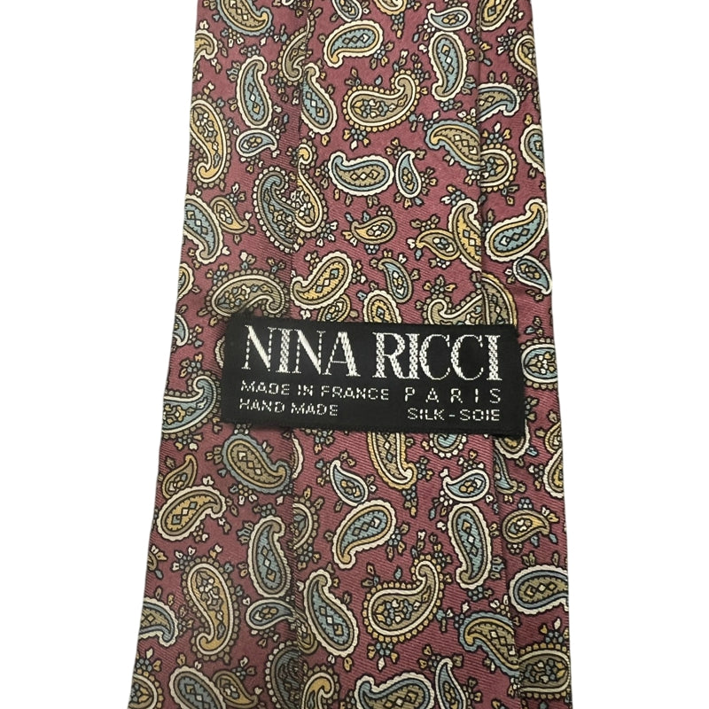 NINA RICCI red tie