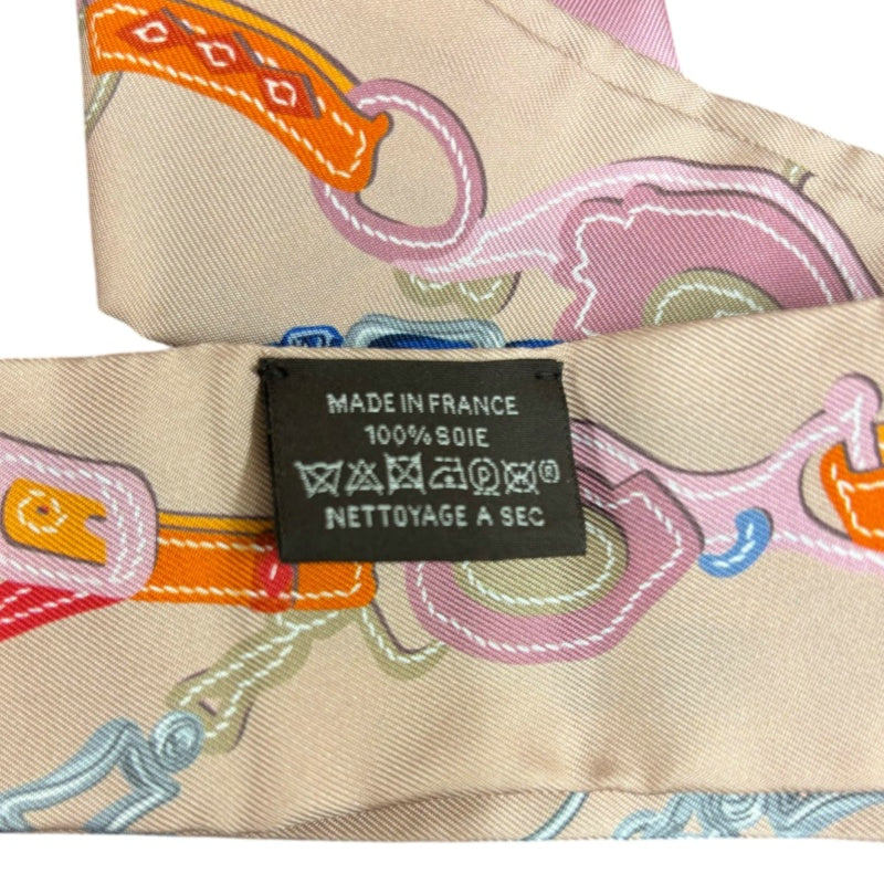HERMES Twilly, Beige Tone, with box