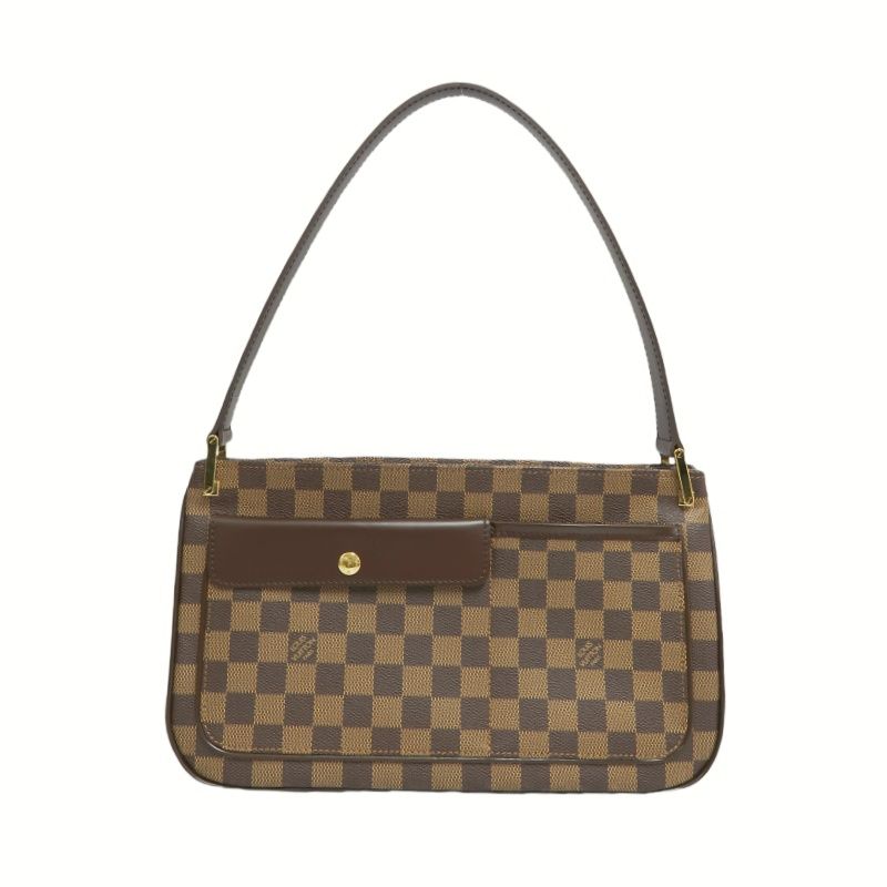 LOUIS VUITTONOverny Damier Ebene Canvas Handbag