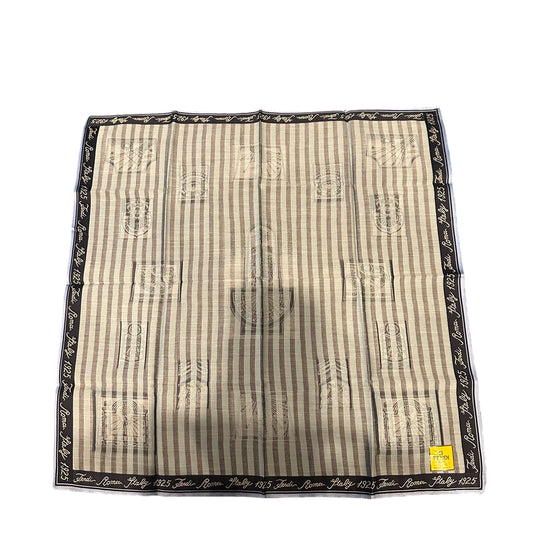 FENDI scarf, FF vintage print