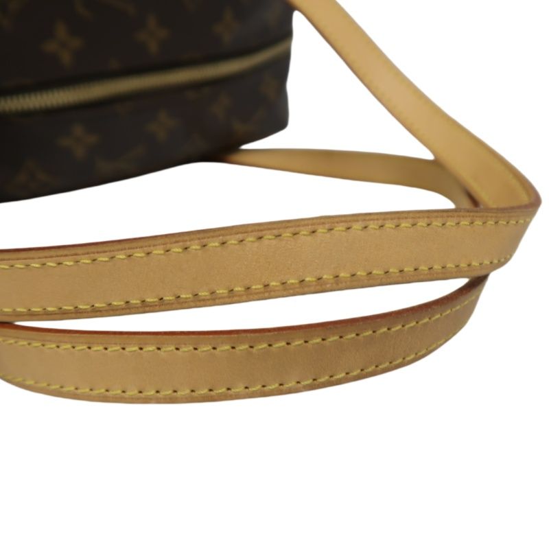 LOUIS VUITTON Cite MM Handbag, Monogram Coated Canvas, Brown