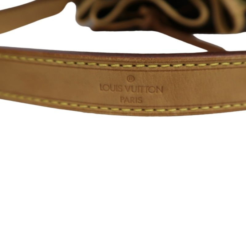 LOUIS VUITTON Noe  Shoulder Bag, Monogram Coated Canvas, Brown