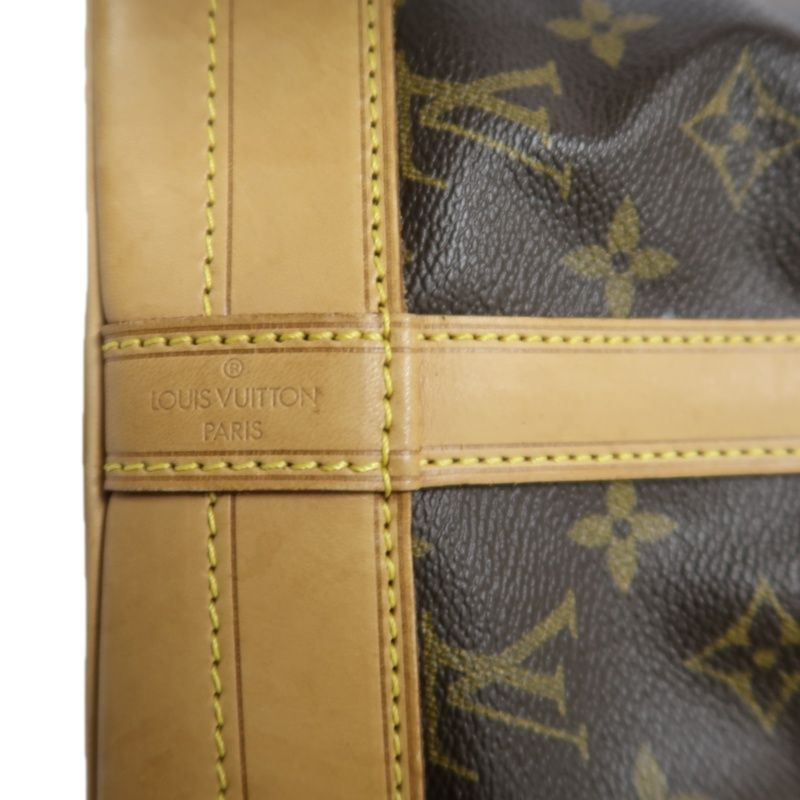LOUIS VUITTON Noe  Shoulder Bag, Monogram Coated Canvas, Brown