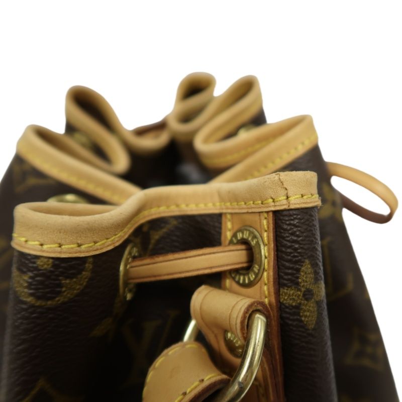 LOUIS VUITTON Noe  Shoulder Bag, Monogram Coated Canvas, Brown