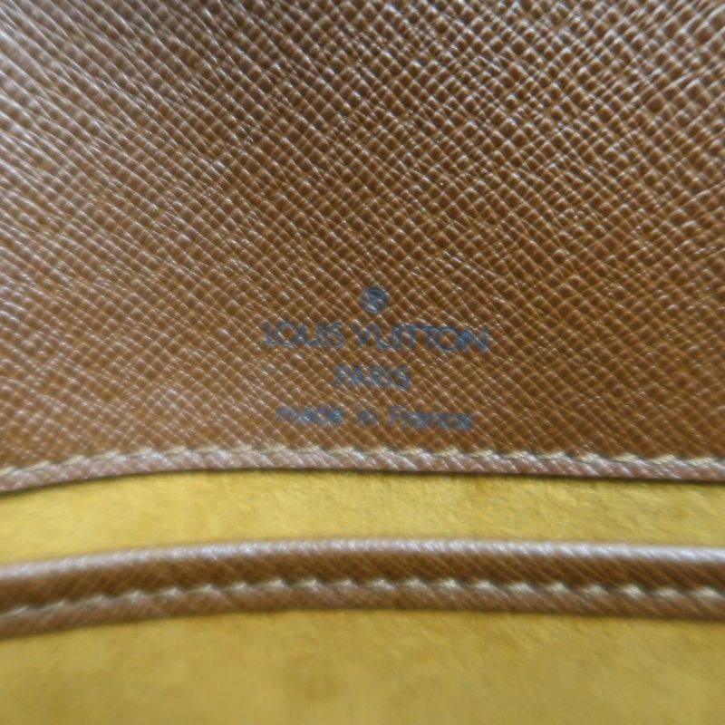 LOUIS VUITTON Musette Tango Short Shoulder Bag, Monogram Coated Canvas, Brown