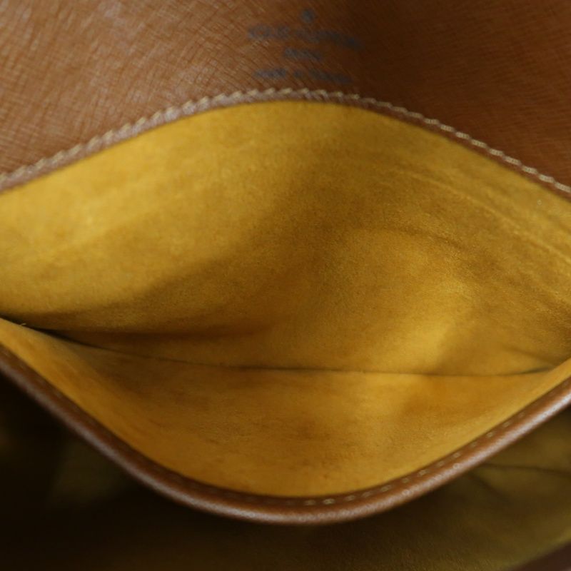 LOUIS VUITTON Musette Tango Short Shoulder Bag, Monogram Coated Canvas, Brown