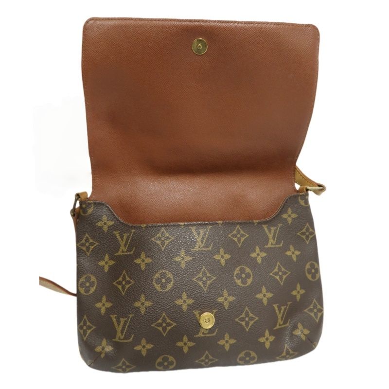 LOUIS VUITTON Musette Tango Short Monogram Canvas Shoulder Bag