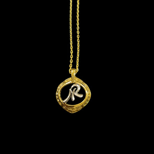 NINA RICCI Gold Hardware Pendant Top