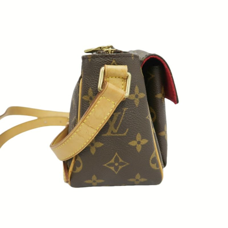 LOUIS VUITTON Viva Cite PM Crossbody Bag, Monogram Coated Canvas, Brown