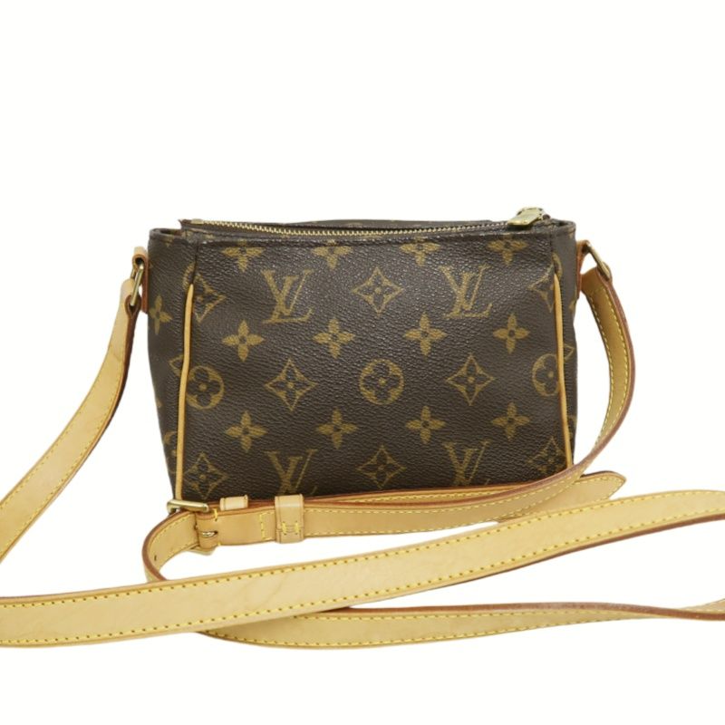 LOUIS VUITTON Viva Cite PM Crossbody Bag, Monogram Coated Canvas, Brown