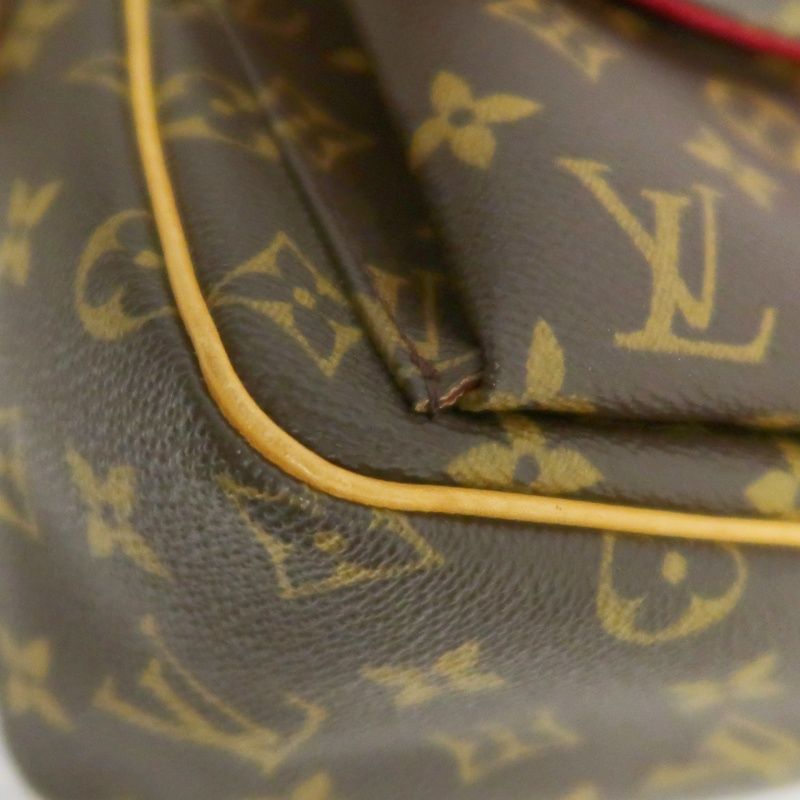 LOUIS VUITTON Viva Cite PM Crossbody Bag, Monogram Coated Canvas, Brown