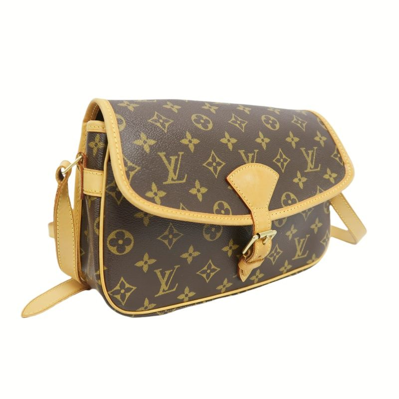 Louis Vuitton Sologne Monogram Coated Canvas Shoulder Crossbody Bag