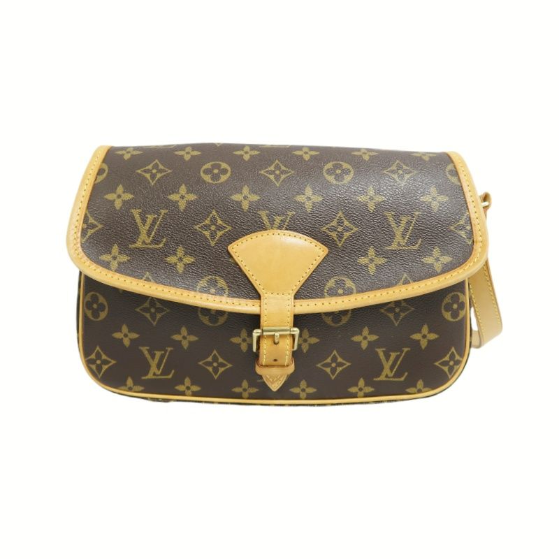 Louis Vuitton Sologne Monogram Coated Canvas Shoulder Crossbody Bag
