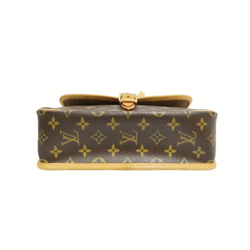 Louis Vuitton Sologne Monogram Coated Canvas Shoulder Crossbody Bag