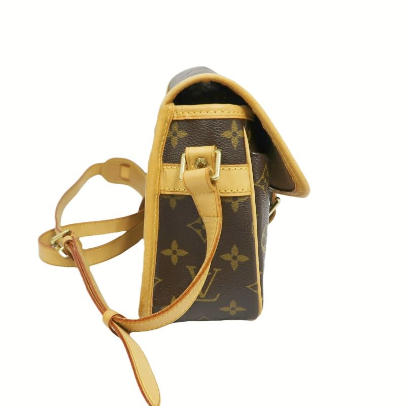 Louis Vuitton Sologne Monogram Coated Canvas Shoulder Crossbody Bag