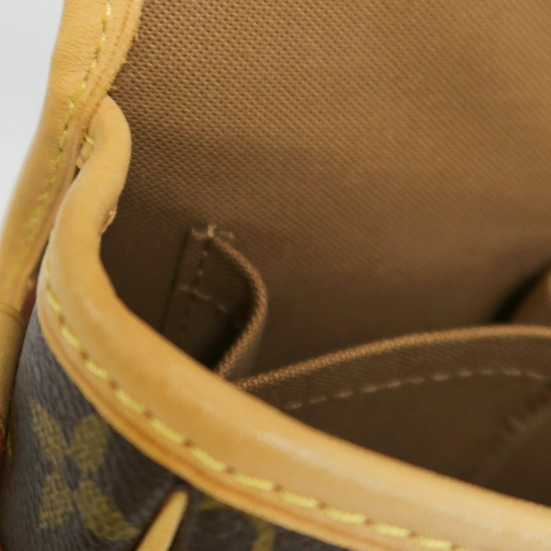 Louis Vuitton Sologne Monogram Coated Canvas Shoulder Crossbody Bag