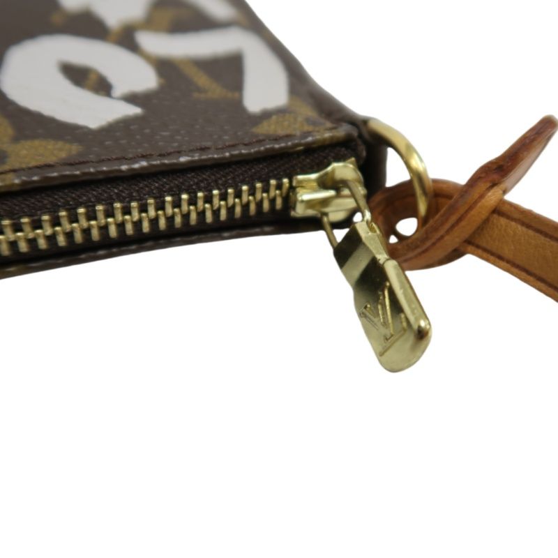 LOUIS VUITTON Pochette Accessoires Monogram Graffiti Handbag