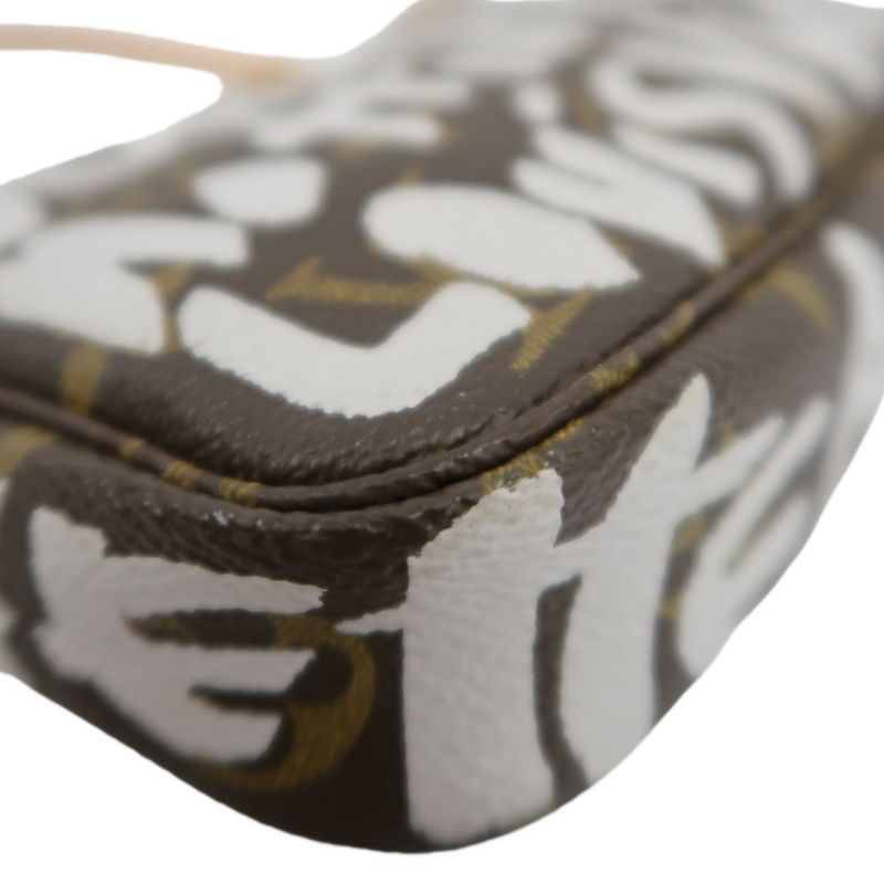 LOUIS VUITTON Pochette Accessoires Monogram Graffiti Handbag