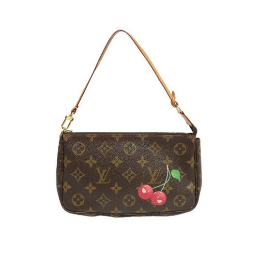 LOUIS VUITTON  Pochette Accessoires Monogram Cerises Handbag