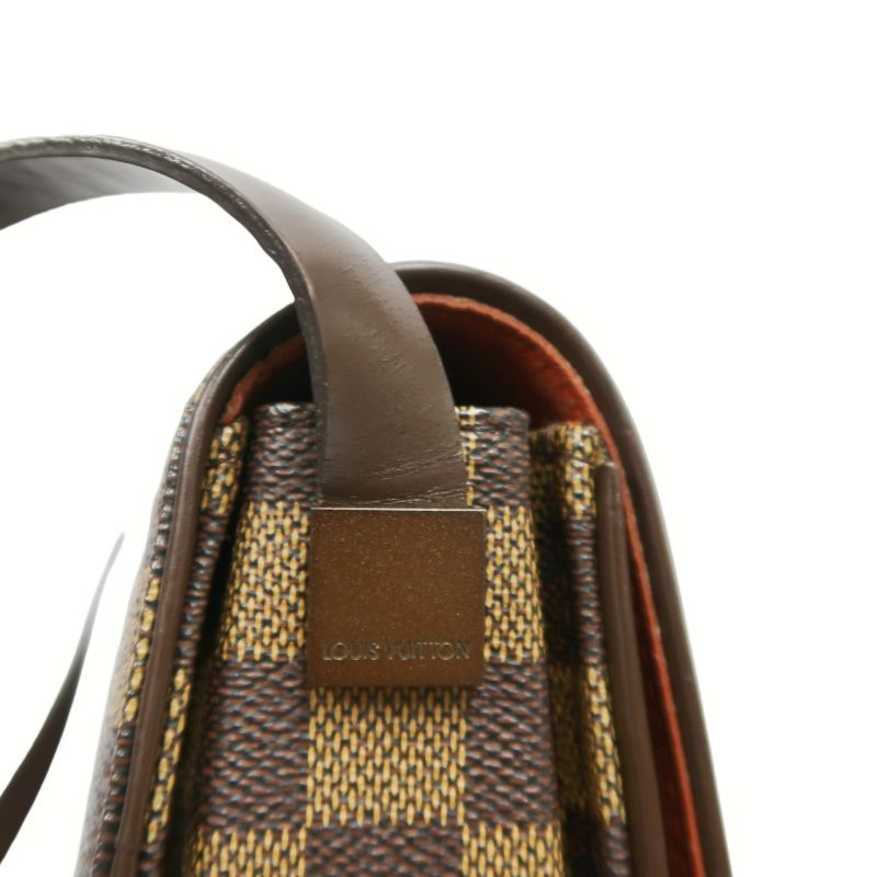 LOUIS VUITTON Tribeca Carré Handbag, Damier Coated Canvas, Brown, Armpit Bag