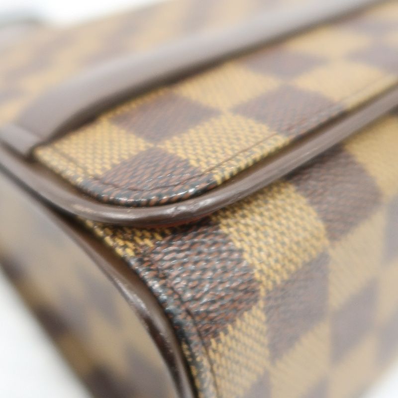 LOUIS VUITTON Tribeca Carré Handbag, Damier Coated Canvas, Brown, Armpit Bag